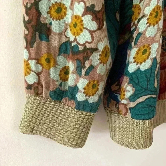 ZARA  trf_outerwear Floral Bomber - Picture 7 of 7